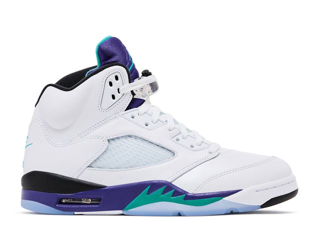 Air Jordan 5 Retro Grape (2025) Men's & Youth Basketball Sneakers HQ7978-100