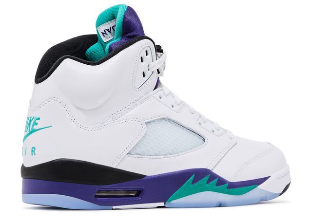 Air Jordan 5 Retro Grape (2025) Men's & Youth Basketball Sneakers HQ7978-100