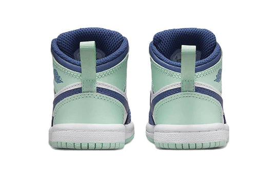 Air Jordan 1 Mid 'Blue Mint' 640735-413 Toddler