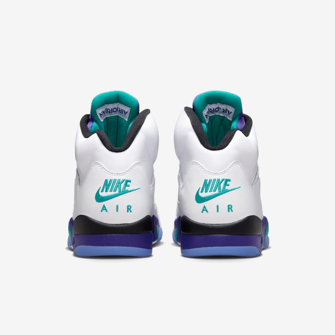Air Jordan 5 Retro Grape (2025) Men's & Youth Basketball Sneakers HQ7978-100