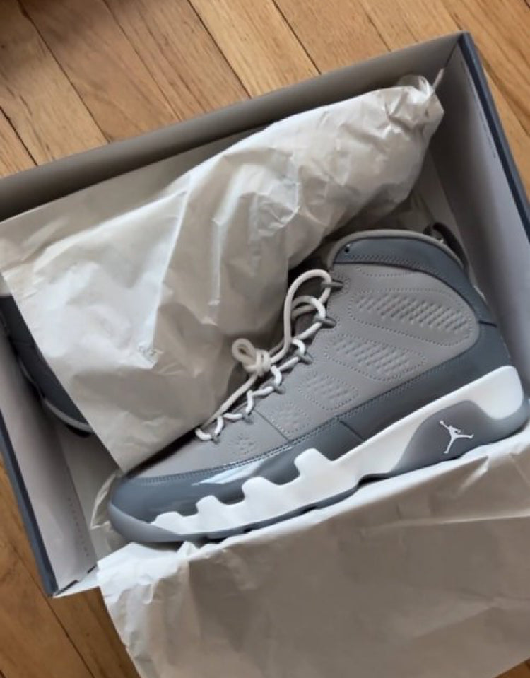 Air Jordan 9 Retro Cool Grey 2025 Men's & Youth Sizes HV4794-011