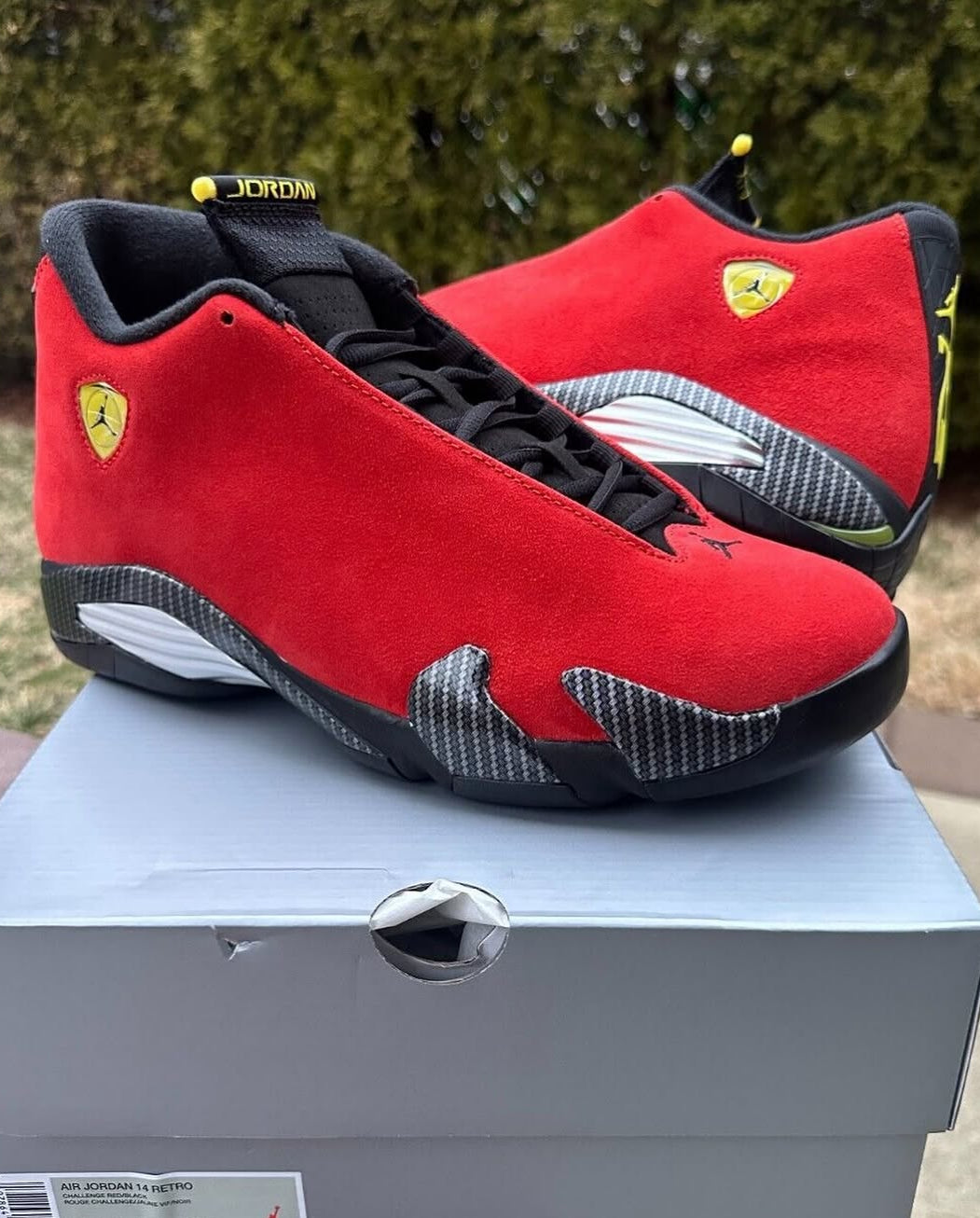 Air Jordan 14 Retro Ferrari (2025) Men's & Youth Basketball Sneakers IF5015-600