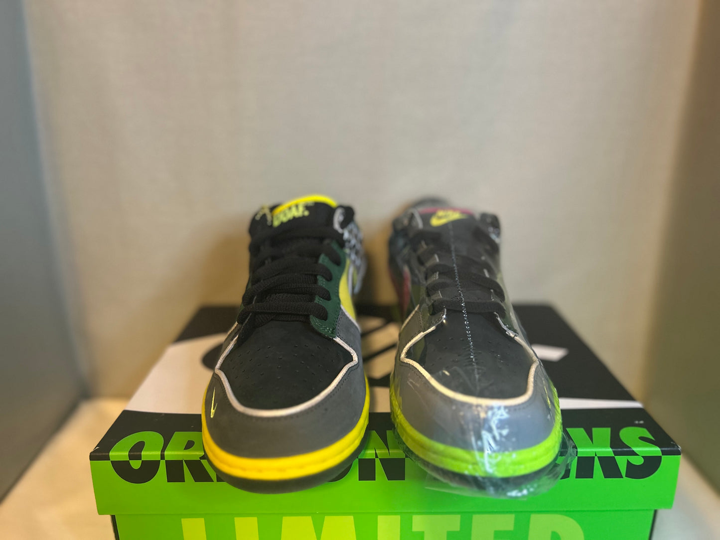 Nike Dunk PE Low What the Duck - University of Oregon Home Ducks of a Feather