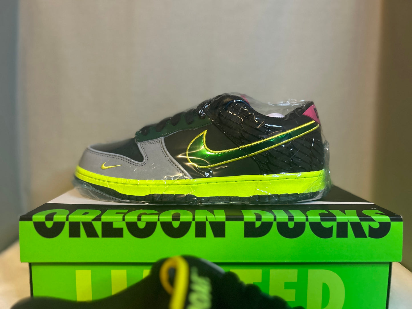 Nike Dunk PE Low What the Duck - University of Oregon Home Ducks of a Feather