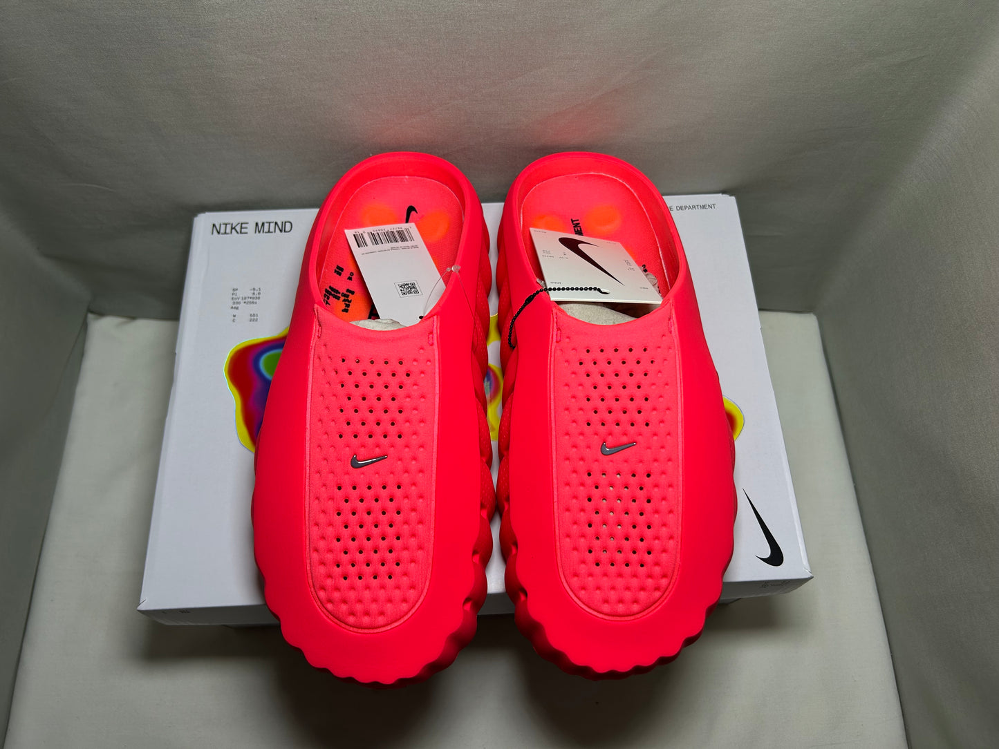 Nike Mind 001 Solar Red HQ4307-600 Men's Sizes Neuroscience Mindful Pregame Mule Shoes