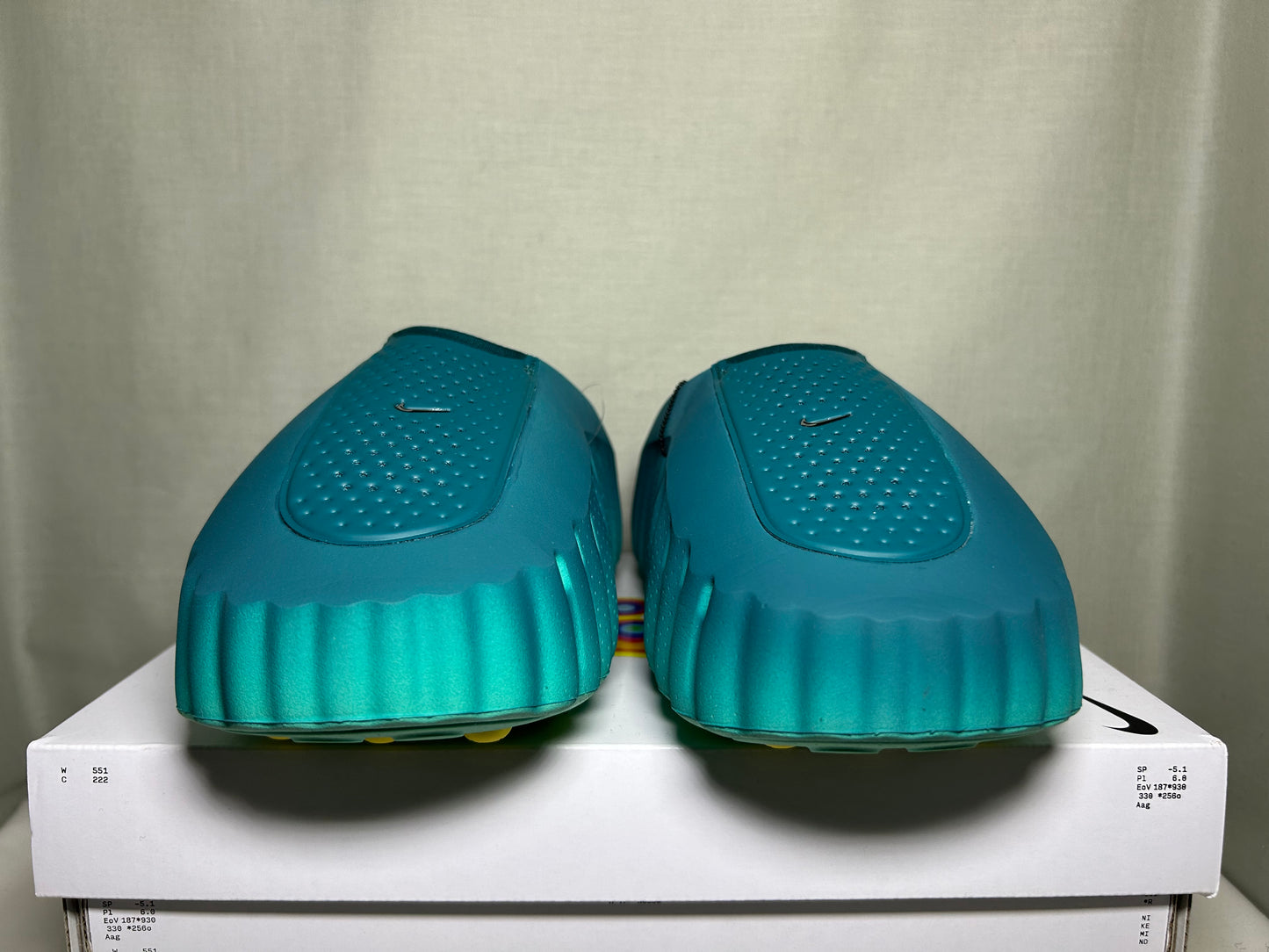 Nike Mind 001 Slide Geode Teal Light Menta Neuroscience Slides HQ4307-301