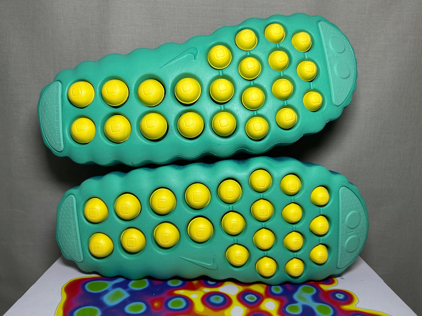 Nike Mind 001 Slide Geode Teal Light Menta Neuroscience Slides HQ4307-301